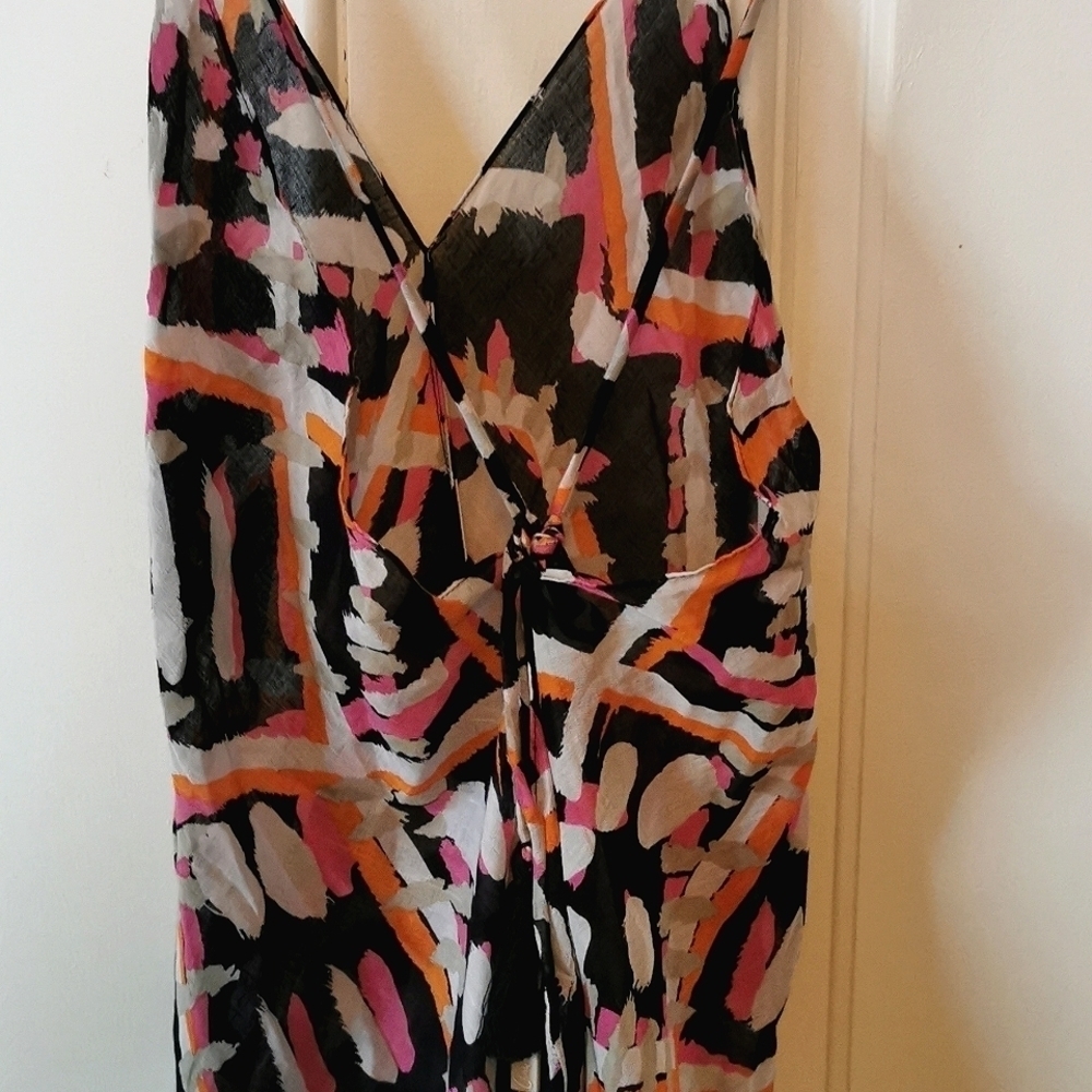 Charlie Paige Bohemian Beach cover up Dress. NWT. One size. - Picture 7 of 10